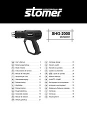 Stomer Professional SHG-2000 Mode D'emploi