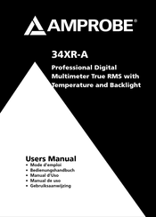 Amprobe 34XR-A Mode D'emploi