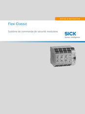 SICK Flexi Classic Notice D'instruction