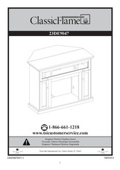 Twin Star Home ClassicFlame 23DE9047 Instructions De Montage