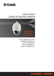 D-Link DCS-6815 Guide D'installation