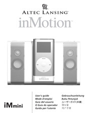 Altec Lansing inMotion iMmini Mode D'emploi