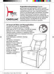 Duo Collection CADILLAC Instructions De Service