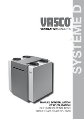 Vasco D400 Manuel D'installation Et D'utilisation