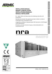 AERMEC nra-R407C Manuel D'installation