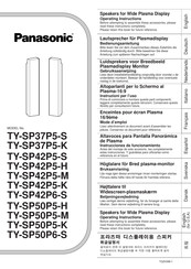 Panasonic TY-SP42P5-K Mode D'emploi