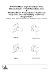 blu BATHWORKS TOX811R/SA-S Guide D'installation