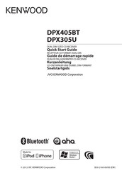 Kenwood DPX305U Guide De Démarrage Rapide