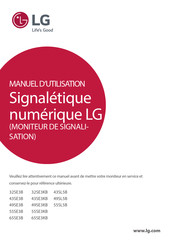 LG 49SL5B Manuel D'utilisation