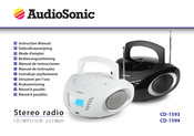 AudioSonic CD-1593 Mode D'emploi