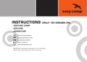 Easy Camp CHILLY 12V COOLBOX 24L Mode D'emploi