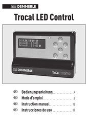 Dennerle Trocal LED Control Mode D'emploi