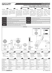 GRAFF VINTAGE E-11351-LM56B Notice Technique Montage Et Utilisation