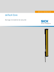 SICK deTTec4 Core Ex Notice D'instruction