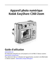 Kodak EasyShare C360 Zoom Guide D'utilisation