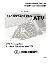 Polaris Prospector Pro ATV Directives D'installation