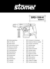 Stomer Professional SRD-1300-K Mode D'emploi