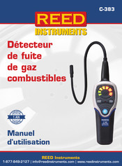 REED INSTRUMENTS C-383 Manuel D'utilisation