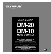 Olympus DM-10 Mode D'emploi