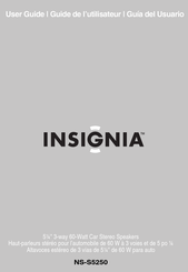 Insignia NS-S5250 Guide De L'utilisateur