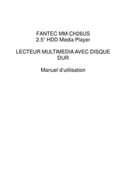 Fantec MM-CH26US Manuel D'utilisation