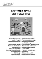 SKF Maintenance Products TMEA 1P/2.5 Mode D'emploi