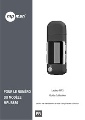 MPMan MPUB555 Guide D'utilisation