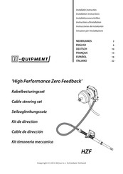 Vetus V-Quipment High Performance Zero Feedback Instructions D'installation