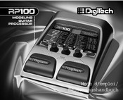 DigiTech RP100 Mode D'emploi