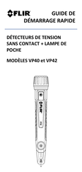 FLIR VP42 Guide De Démarrage Rapide