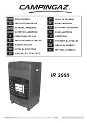 Campingaz IR 3000 Mode D'emploi