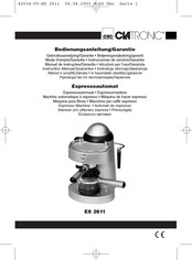 Clatronic ES 2611 Mode D'emploi