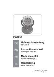 Maxx-world Z 05795 Mode D'emploi