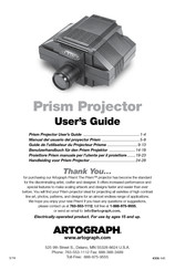 artograph Prism Guide De L'utilisateur