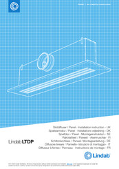 Lindab LTDP Série Instructions De Montage