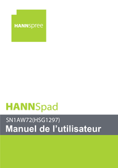 HANNspree HSG1297 Manuel De L'utilisateur