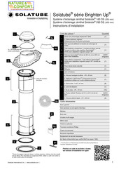 Solatube Brighten Up Série Instructions D'installation