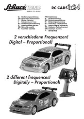 Schüco TRONIC RC CARS Mode D'emploi