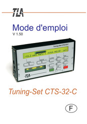 TLA Tuning-Set CTS-32-C Mode D'emploi