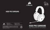 Corsair HS60 PRO SURROUND Mode D'emploi