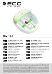 ECG MN 105 Mode D'emploi