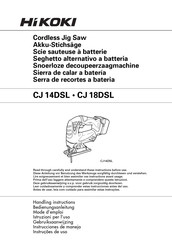 HIKOKI CJ 14DSL Mode D'emploi