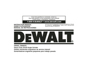 DeWalt DW802G Guide D'utilisation