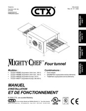 CTX Mighty Chef TCO21140035 Manuel D'installation Et De Fonctionnement