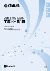 Yamaha TSX-B15 Mode D'emploi