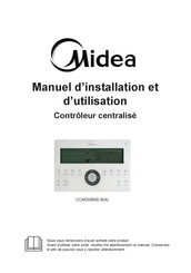 Frigicoll Midea CCM30/BKE-B Manuel D'installation Et D'utilisation