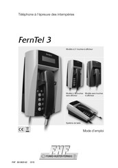 FHF FernTel 3 Mode D'emploi