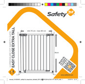 Safety 1st EASY CLOSE EXTRA TALL Mode D'emploi