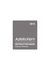 Astell & Kern SR15 Guide De L'utilisateur