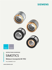 Siemens SIMOTICS M-1FE2 Instructions De Montage